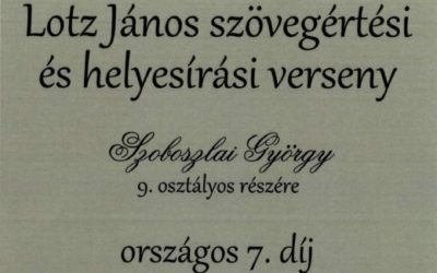 Lotz-verseny országos döntő