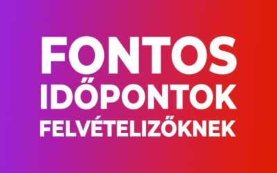 Hatodikos tanulók felvételi vizsgára jelentkezése