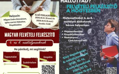 Felvételi felkészítők